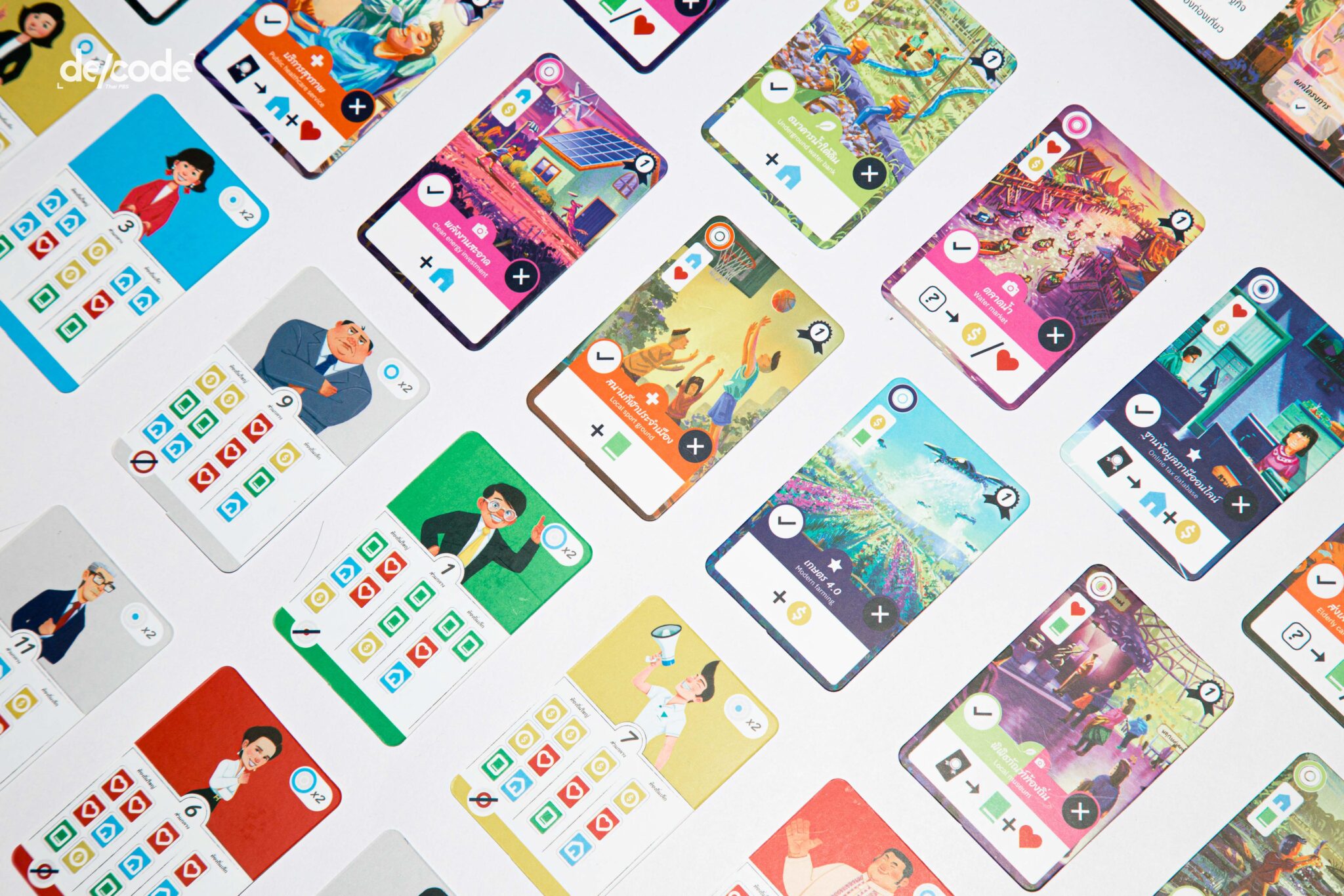 การ์ด บอร์ดเกม Local Election เลือกตั้งท้องถิ่น